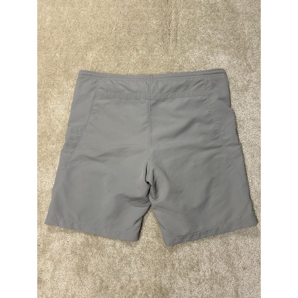 Vintage Nike Board Shorts Mens Large Gray Silver Tag Spell Out Logo - Picture 2 of 9